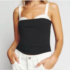 Reformation Harlan knit top